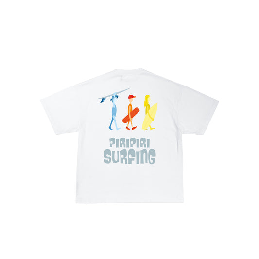 “PIRIPIRI SURFING” OVERSIZED TEE